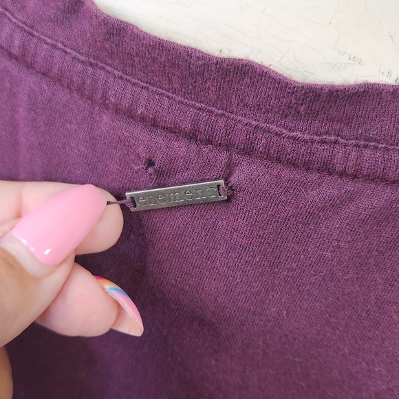 Element Purple Sleeveless A-Line Fit & Flare Summer Dress Sundress Cut-Out - Picture 7 of 8